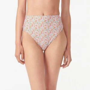 J Crew High-cut waist bikini bottom in Liberty® Eloise floral S Ret $68 - Picture 1 of 4