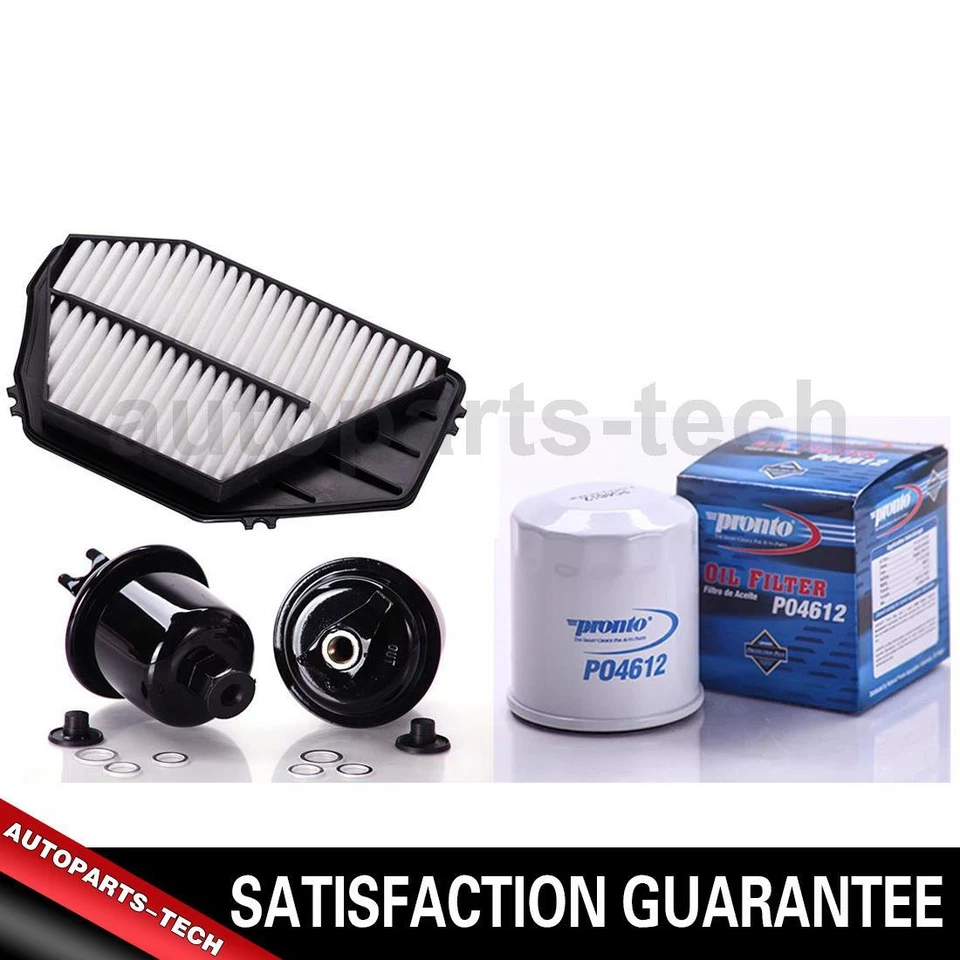 Engine Oil Filter Air Filter Fuel Filter For Honda Accord 1994 1995 1996 1997 - Image 1 of 4