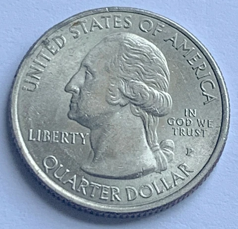2016 P Illinois Shawnee Quarter Double Die & Chip Error Circulated 5.69g ID Q8 Cover