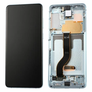 LCD Display Touch Screen+Frame For Samsung Galaxy S20 Plus G985 G986 Light Blue - Picture 1 of 7