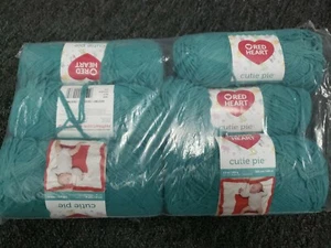 Red Heart Baby Cutie Pie Destiny Knitting & Crochet Yarn lot of 6 - Picture 1 of 4