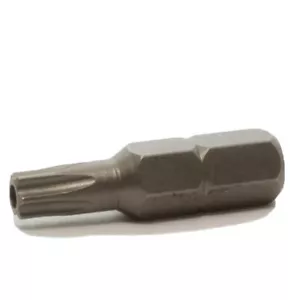 Tamper Proof Torx Insert Bit, T30, 1/4" Hex Shank, Black Finish X 10 - Picture 1 of 3