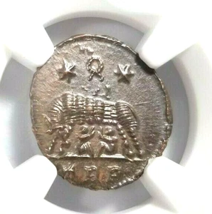 She-Wolf Twins Constantine NGC Ch AU Roman Empire Nummus Remus Roma Epfig Hoard - Picture 1 of 12