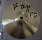 KENNY ARONOFF SIGNED AUTOGRAPHED GENERIC DRUM CYMBAL FOGERTY MELLENCAMP DRUMMER