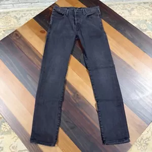 Pantalones de mezclilla ajustados negros con botones talla 29x32 Lucky Brand para hombre - Imagen 1 de 18