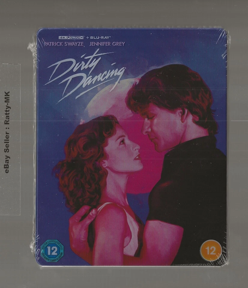 DIRTY DANCING - UK EXCLUSIVE 4K UHD + BLU RAY STEELBOOK - NEW & SEALED - Image 1 of 3