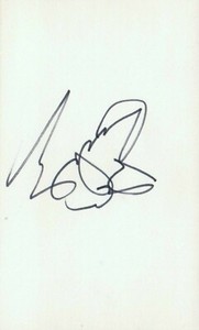 Don Rickles Actor Stand Up Comedian TV Autographed Signed Index Card JSA COA