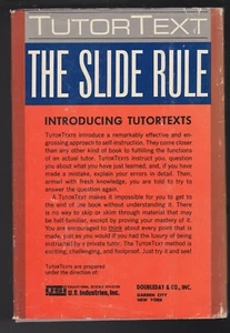 TUTORTEXT: The Slide Rule by Robert Saffold & Ann Smalley 1st Ed. 1962 VG - Picture 1 of 9