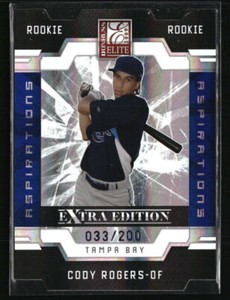Cody Rogers 2009 Donruss Elite Extra Edition #125 /200 Baseball Card