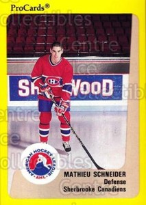 1989-90 ProCards AHL #199 Mathieu Schneider
