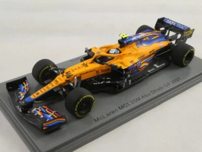 Spark Mclaren MCL35M #4 Lando Norris Abu Dhabi GP 2021 1/43 S7855 - Immagine 1 di 3