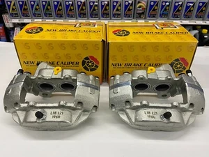 2x 4 Pot Brake Calipers 38mm Piston - NEW - Picture 1 of 13