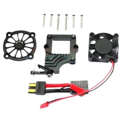 GPM Traxxas TRX-4 TRX4 Bronco Defender Switch Alloy ESC Fan TRX4051 OZRC ML803 - Image 1 of 4