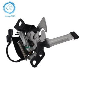 Apto para Honda Civic Hood Cerradura Cierre Negro Cupé Sedán HO1234121 74120SNAA21 - Imagen 1 de 6