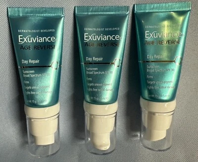 (Lot of 3) Exuviance Age Reverse Day Repair SPF 30 - 15 G / 0.5 OZ NEW - Image 1 of 4