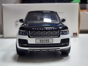 1:18 LCD Range Rover SV Autobiography Dynamic 2020 Black&White Diecast - Picture 1 of 8