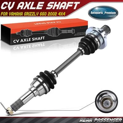 Nuevo conjunto de eje CV pasajero trasero para Yamaha Grizzly 660 2002 5KM-2530V-00-00 Foto 1 de 4