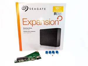 3 x Seagate Expansion oder Backup Plus Hub Ext. USB Festplattengehäuse 3,5 " - Bild 1 von 7