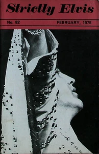 Estrictamente Elvis No. Folleto 82 del club de fans de Elvis Presley - febrero de 1975 - Imagen 1 de 1
