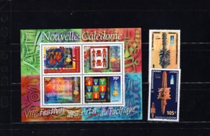 New Caledonia 858-60 Pacific Art Festival 2000 VF MNH Complete Set #6SP - Picture 1 of 2