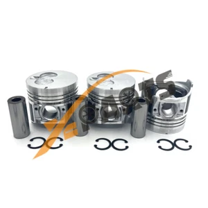 3LD1 Piston Kit For Isuzu Engine 3pcs - Picture 1 of 4