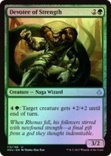 MTG - Devotee of Strength (113/199) - Hour of Devastation  - FOIL - New