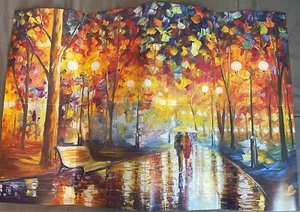Rainy Night Balsa Wood 1000 Piece Jigsaw Puzzle - Picture 1 of 6