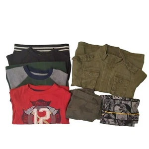 Boys Fall Winter Bundle Size 4 Jacket/Tops/Pants Lot of 6 - Picture 1 of 5