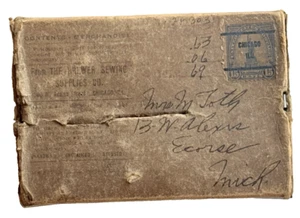 U.S. POSTAL SERVICE CHICAGO PRECANCELED STAMPS # 696, 684 PARCEL POST 1930s PROP - Picture 1 of 5