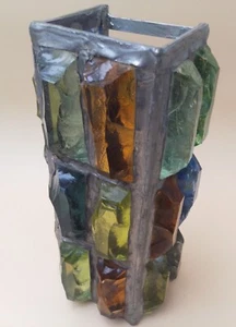 Applique cache ampoule en verre arraché Jean-Simon Labret ? - Imagen 1 de 10