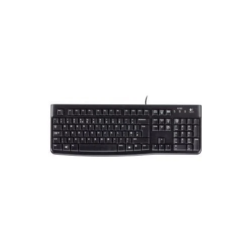 Logitech K120 Keyboard Cable Connectivity Black USB Interface Compatible with - Image 1 of 1