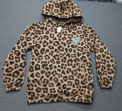 Sudadera con capucha Miss Mr. Eatwell x Heather McMahan Tiramisú Animal para mujer talla XS nueva con etiquetas  Foto 1 de 4