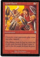 Uphill Battle *Uncommon* Magic MtG x1 Mercadian Masques MP
