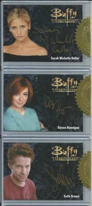 Sarah Michelle Gellar, Alyson Hannigan, Seth Green Ultimate Collectors Autograph - Picture 1 of 1