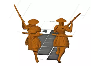 Mujer Naginata Warrior 1 | Bushido Vol. 2 | YourNeighborKnight | Miniatura D&D - Imagen 1 de 5