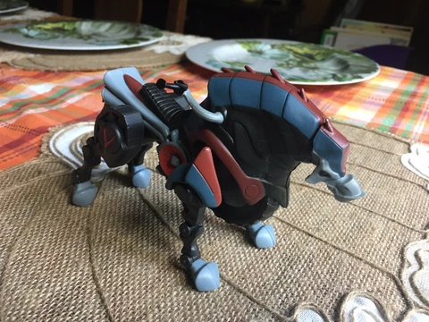 slugterra thundarr th1-dr mecha beast blakk industries jakks pacific figure Cover