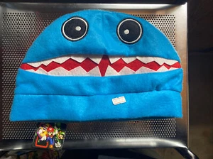 Vintage Super Mario Blue Shark Chomp von Banpresto Beanie Mütze aus Japan Neu mit Etikett - Bild 1 von 2