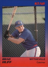 1989 Wytheville Cubs Star #14 Brad Huff