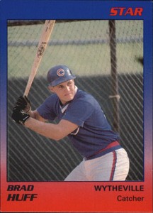 1989 Wytheville Cubs Star #14 Brad Huff