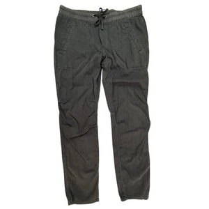 James Perse Standard Carbon Grey Soft Drape Utility Pant Women 2 Medium Elastic - Picture 1 of 13
