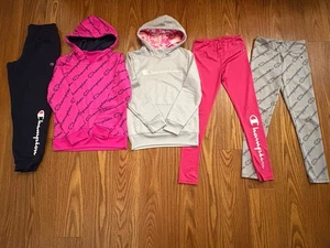 CHAMPION Hoodies & Bottoms Back To School Lot Size 7-8 & 8 - Picture 1 of 14