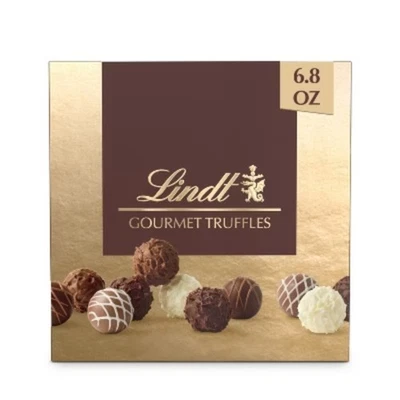 Lindt Gourmet шоколад конфеты трюфели подарочная коробка - 6,8 унций. - Изображение 1 из 4