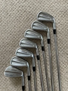 Titleist CB 714 4-9 with Project x 6.5 Stiff Shaft, And Titleist MB PW X100. - Picture 1 of 15