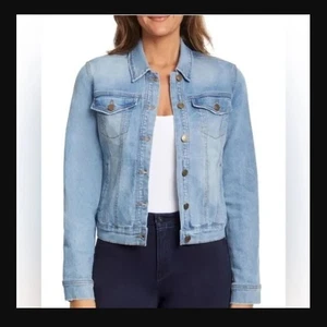 Social Standards by Sanctuary Light Classic Denim Jean Jacket Size XL - Picture 1 of 9