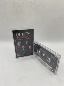 Greatest Hits - Queen - Cassette Tape Clear Shell - Picture 1 of 10