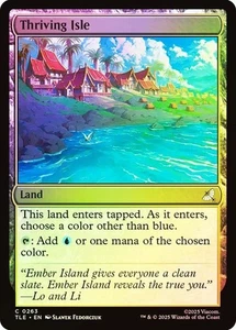 Thriving Isle C 263 Foil MTG TLE Magic - Picture 1 of 1