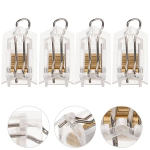 4 piezas persianas de engranaje ciego accesorios piezas cerraduras de cable para - Imagen 1 de 12