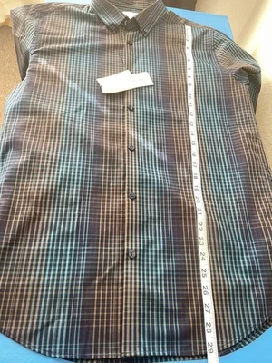 Calvin Klein Infinite Slim Fit stretch Dress Shirt Junior’s Size L - Image 1 of 4