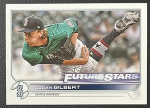 2022 Topps #156 Logan Gilbert Seattle Mariners Baseball Card - Picture 1 of 2