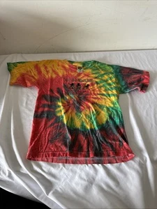 Vintage 90s We Be Jammin Reggae Tie Dye Shirt Looney Tunes Youth Mediun Rare - Picture 1 of 3